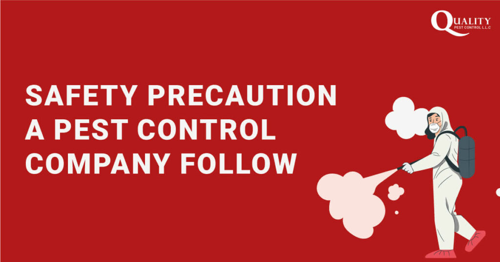 safety precaution pest control company in abu dhabi dubai sharjah uae should follow
